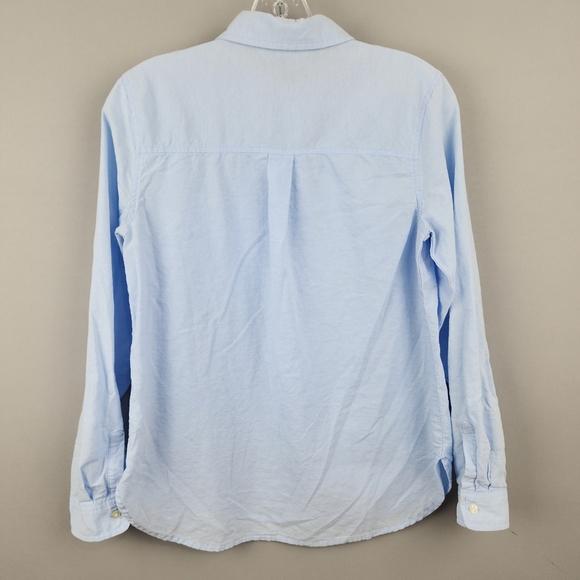 Old Navy The Classic Shirt -  Light Blue Button-Up Sz Small - Picture 7 of 9